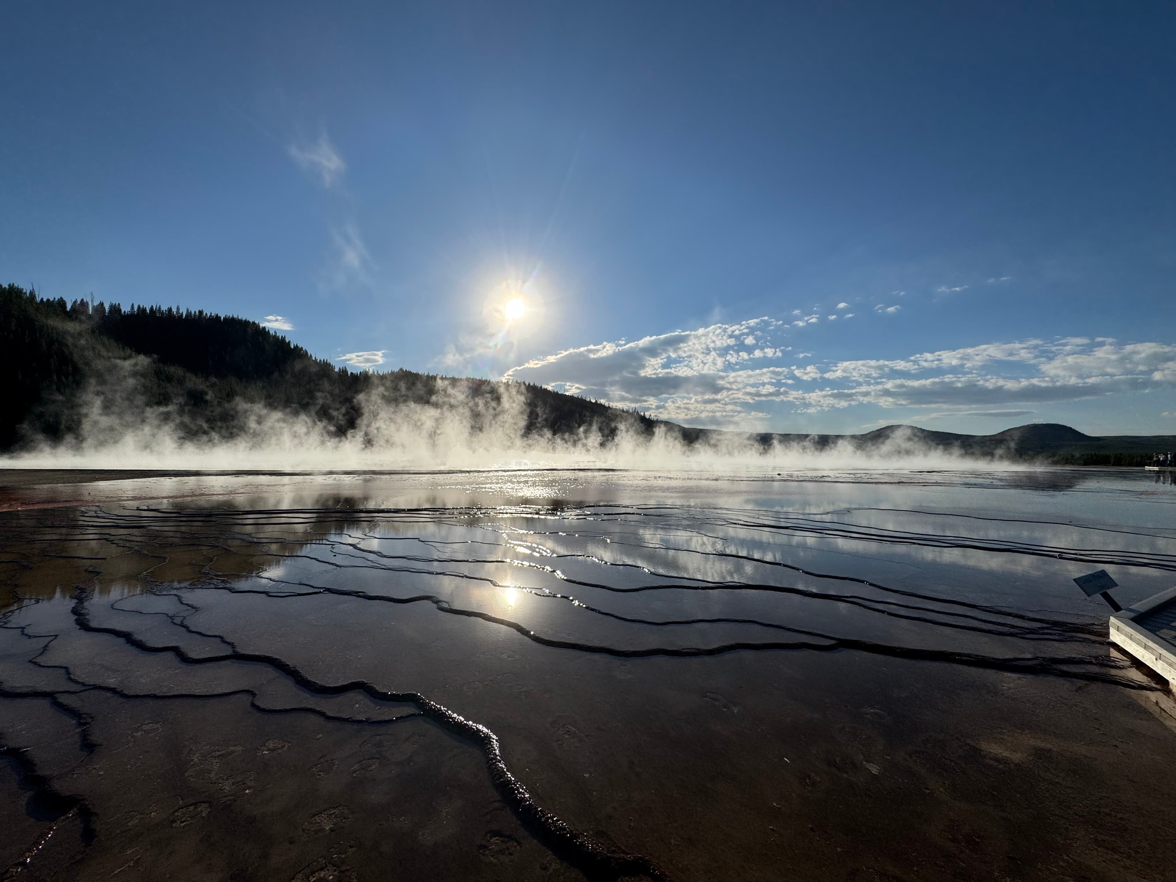 View one of Yellowstone's attractions